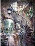 Old Courtyard by L Gordon Limited Edition Print