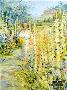 Hollyhocks by L Gordon Limited Edition Print