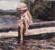 Getting Her Feet by Steve Hanks Limited Edition Pricing Art Print