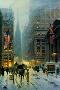 Wall St New York by G Harvey Limited Edition Print