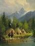 Teton Valley by G Harvey Limited Edition Print