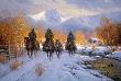 Snowy Crossing by G Harvey Limited Edition Print