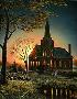 Four Churches Fall by Rick Kelley Limited Edition Print