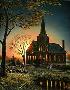 Four Churches Fall by Rick Kelley Limited Edition Pricing Art Print