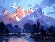 Teton Morning by James Coleman Limited Edition Pricing Art Print