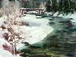 Along Middle Fork by Linda Tippetts Limited Edition Print