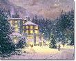 Christmas Ahwahnee by Thomas Kinkade Limited Edition Pricing Art Print