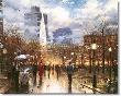 Boston Eve Stroll by Thomas Kinkade Limited Edition Pricing Art Print