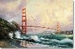 Golden Gate Sf by Thomas Kinkade Limited Edition Print