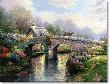 Blossom Bridge by Thomas Kinkade Limited Edition Pricing Art Print