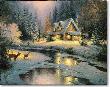 Deer Creek Cott by Thomas Kinkade Limited Edition Print