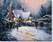 A Christmas Welcome by Thomas Kinkade Limited Edition Pricing Art Print