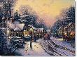 Village Christmas by Thomas Kinkade Limited Edition Print