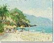 Puerto Vll Beach by Thomas Kinkade Limited Edition Pricing Art Print