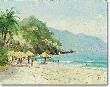 Puerto Vll Beach by Thomas Kinkade Limited Edition Print