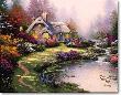 Everetts Cottage by Thomas Kinkade Limited Edition Pricing Art Print