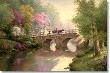 Hometown Bridge by Thomas Kinkade Limited Edition Pricing Art Print