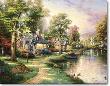 Hometown Lake by Thomas Kinkade Limited Edition Print