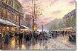 Blvd Lights Paris by Thomas Kinkade Limited Edition Pricing Art Print