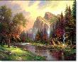 Mtns Declar Glo by Thomas Kinkade Limited Edition Pricing Art Print