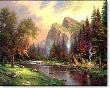 Mtns Declar Glo by Thomas Kinkade Limited Edition Print