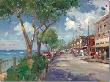 Front St Lahain by Thomas Kinkade Limited Edition Print