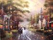 Hometown Even by Thomas Kinkade Limited Edition Pricing Art Print