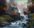 Cobblest Mill Spcnvs by Thomas Kinkade Limited Edition Print