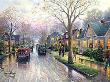 Hometown Christ Epcnvs by Thomas Kinkade Limited Edition Pricing Art Print