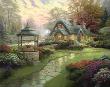 Make A Wish Cottage by Thomas Kinkade Limited Edition Print