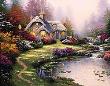 Everetts Cottag Recnvs by Thomas Kinkade Limited Edition Pricing Art Print