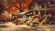 Autumn Market by Paul Landry Limited Edition Print