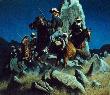 Ambush Ancient Rock by Frank Mccarthy Limited Edition Print