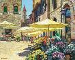 Siena Flower Mkt by Howard Behrens Limited Edition Print