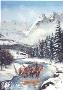 Elk Creek Crossing by Pat E Baker Limited Edition Print