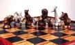 African Chess Set by Rip Caswell Limited Edition Print