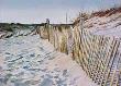 Dune Fence by Linda Roberts Limited Edition Pricing Art Print