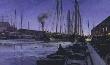 Winter Dawn Bostn Whrf by Christopher Blossom Limited Edition Print