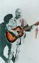 Mexican Guitarist by Mal Luber Limited Edition Print