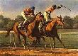 Duel Affirmed Alydar by Fred Stone Limited Edition Print