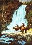 Crossing Below Fall by Howard Terpning Limited Edition Print