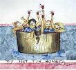 Hot Tub Honeys by Jill Haney-Neal Limited Edition Pricing Art Print
