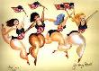 Flag Girls by Jill Haney-Neal Limited Edition Print