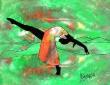 Ballerina Kick Gcso by Marcella Hayes Muhammad Limited Edition Pricing Art Print