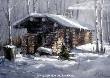 Trappers Cabin by J Hester Limited Edition Print