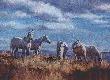 Five White Horses by Gaylene Fortner Limited Edition Print