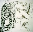 Mayan Stone Jaguar by Kindrie Grove Limited Edition Print