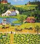 Jolly Hill Farms by Charles Wysocki Limited Edition Print
