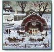 Twas The Twilight Xmas by Charles Wysocki Limited Edition Print