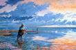 Wading At Dawn by Ross B Young Limited Edition Print